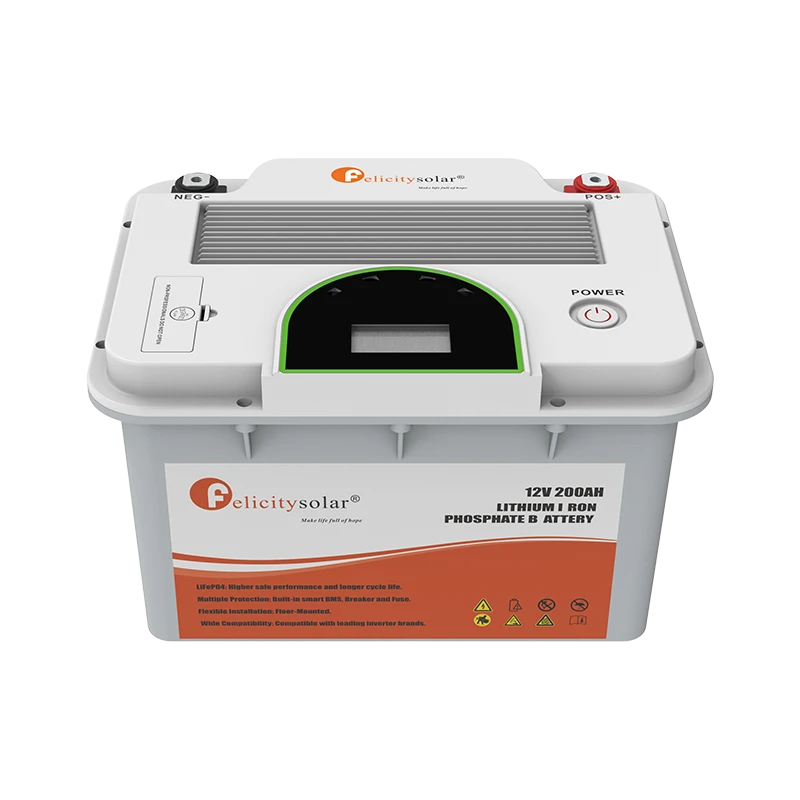 Felicity 12.8V 200Ah 2.56kWh Lithium Battery – FLA12200