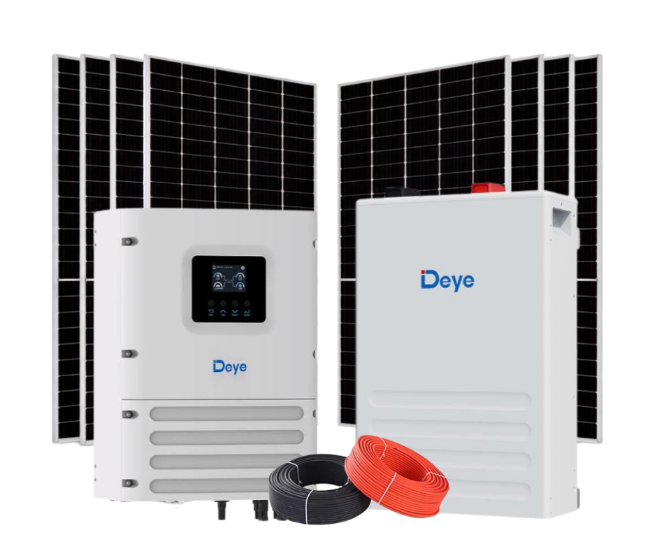 6KW DEYE INVERTER & DEYE SE-G5.1 (5.12KWH LV)