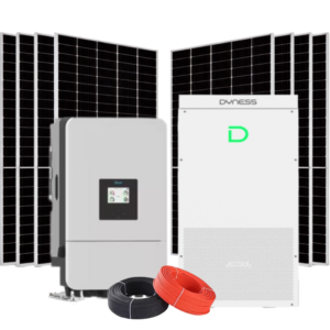 8KW DEYE HYBRID INVERTER & 16.07 KWH DYNESS POWER BRICK