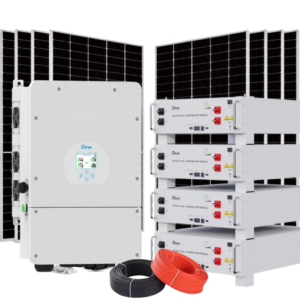 10KW DEYE HYBRID INVERTER & 20.48 KWH DEYE SE-G5.1 Lithium Batteries