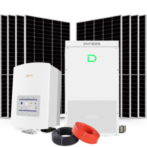 8KW SOLIS HYBRID INVERTER & 16.07 KWH DYNESS POWER BRICK