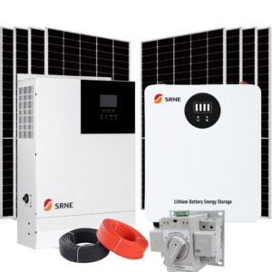SRNE 5KW HYBRID INVERTER & SRNE 5.12KWH LITHIUM BATTERY