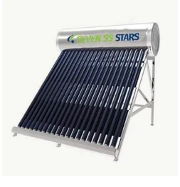 Seven SS Stars 150 Liters Non-Pressurized Heat-Stainless Steel Tank Pipe Tube Solar Water Heater