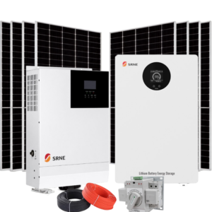 SRNE 10KW HYBRID INVERTER & SRNE 16KWH LITHIUM BATTERY
