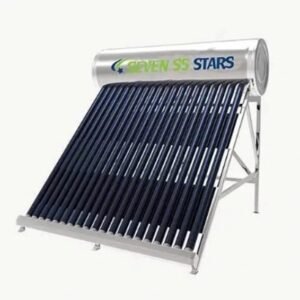 Seven SS Stars 250 Liters Non-Pressurized Heat Pipe Tube Solar Water Heater