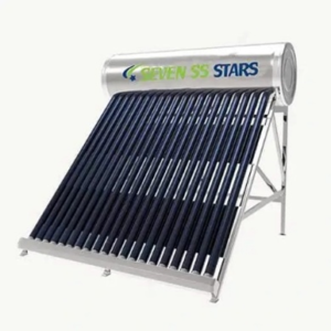 Seven SS Stars 300 Liters Non-Pressurized Heat-Pipe Tube Solar Water Heater